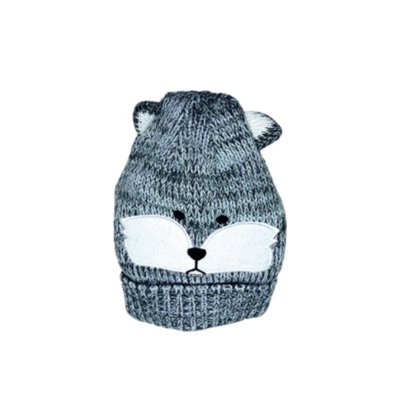 #K8 Grey Fox Winter Hat - Picture 4 of 6